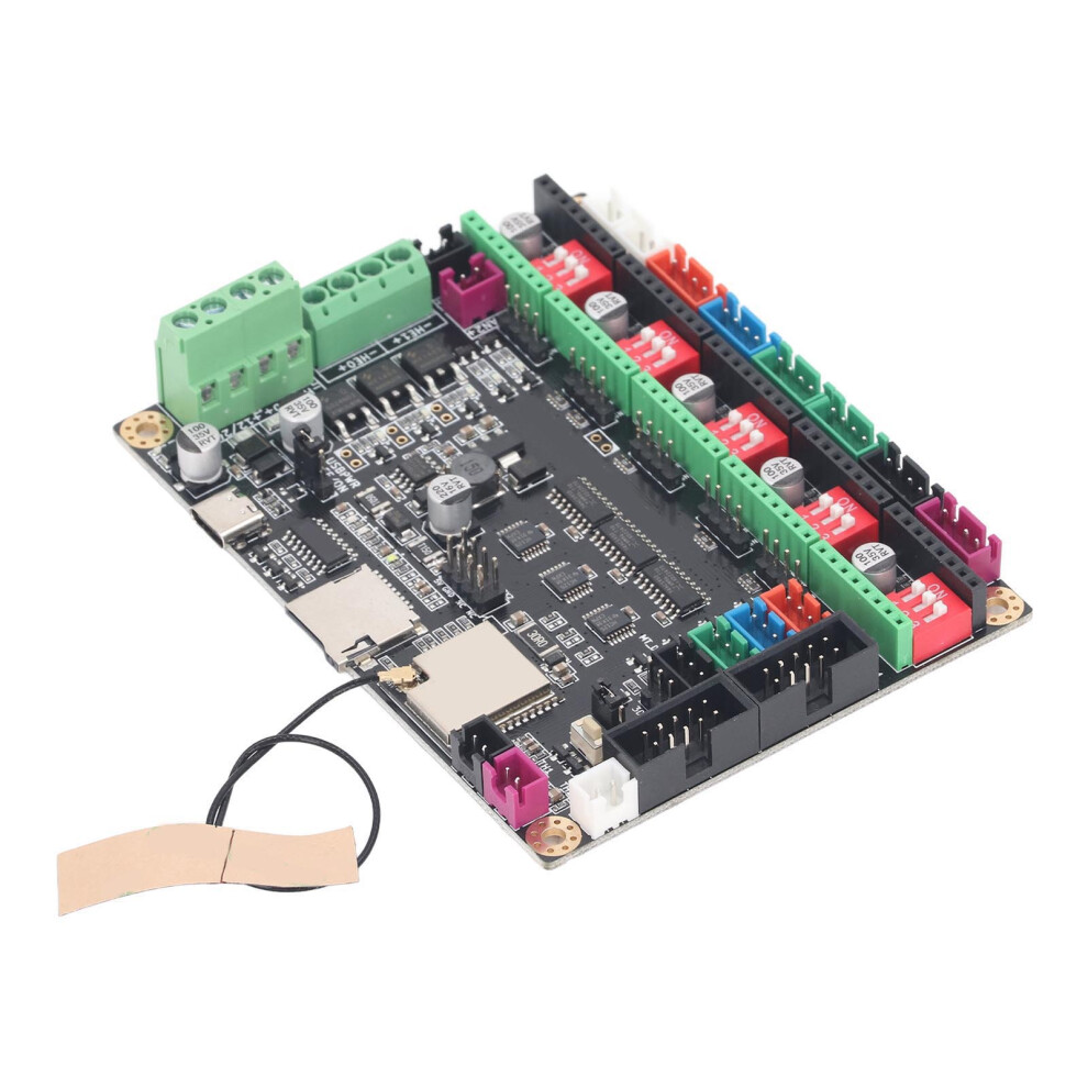 3D Printer Motherboard Esp32 240Mhz With 5 A4988 Drivers, Dc12-24V 8431387621311