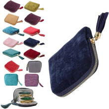 Travel Jewelry Case - 5-Layer Portable Organizer Pouch for Necklaces, Earrings & Rings, Compact Multi-Layer Storage for Travel & Daily Use
