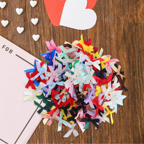 Polyester Craft Bows for Scrapbooking 300 pcs