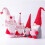 Valentine Gnome Plush Doll Set 4 Pieces 1