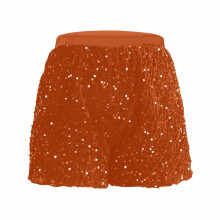 Glitter Sequin Shorts Women Khaki Stretchy Bodycon Elastic