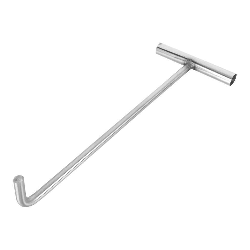 Stainless Steel Manhole Lid Hook T-Shaped 1 Piece 9097180168577