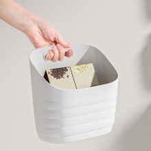 Wall-Mounted Storage Box, Multi-Layer Bathroom & Kitchen Organizer, Stackable No-Drill Hanging Bin for Toiletries – Space Saving