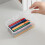 Extra Large Stackable Pencil Box, Translucent Clear Storage Case for Gel Pens, Markers, Erasers – Locking Lid, Compatible with Standard Office 6