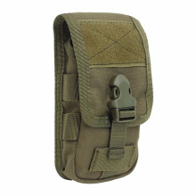 Double Cell Phone Bag Outdoor Sports Waist Pack Nylon Coin Purse Hanging Bag