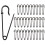 Black Large Safety Pins 30 Pcs 1