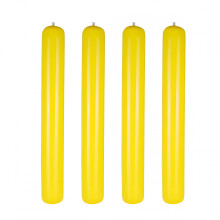 Inflatable Swimming Pool Noodles,Yellow,4 Piece