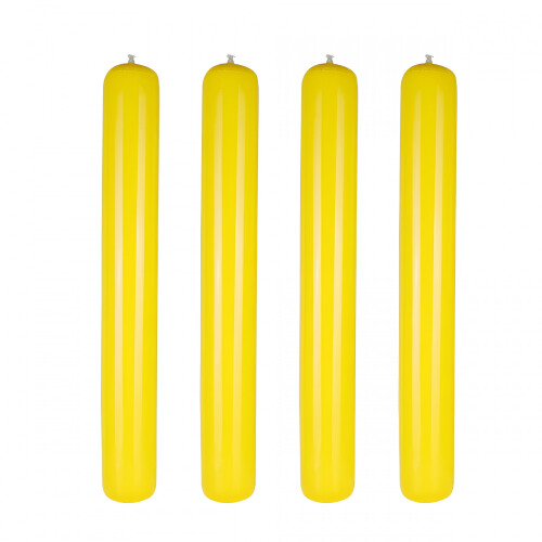 Inflatable Swimming Pool Noodles,Yellow,4 Piece