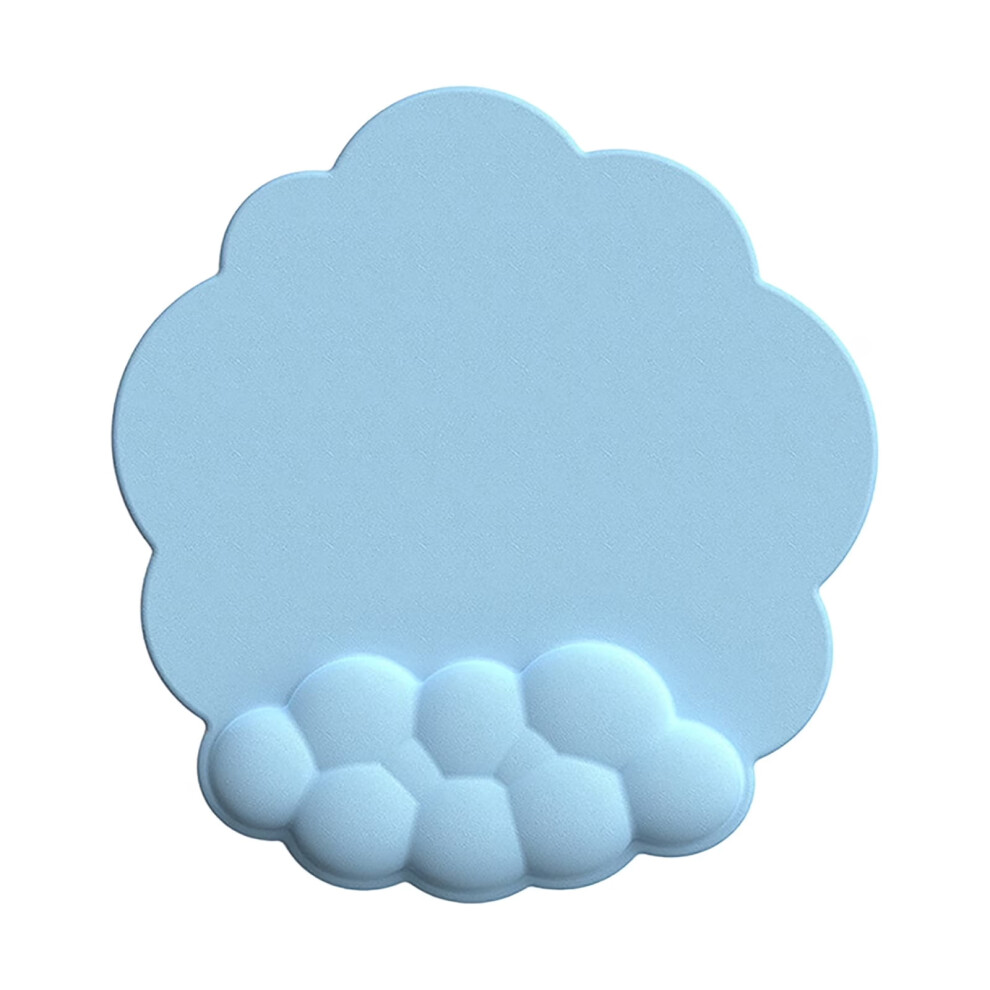 Cloud Mouse Pad With Wrist Rest, Cute Silicone Rebound Soft Mouse Pad, Relieves Wrist Fatigue, Comfortable Computer Mechanical Keyboard Wirst Pad 9165521907656