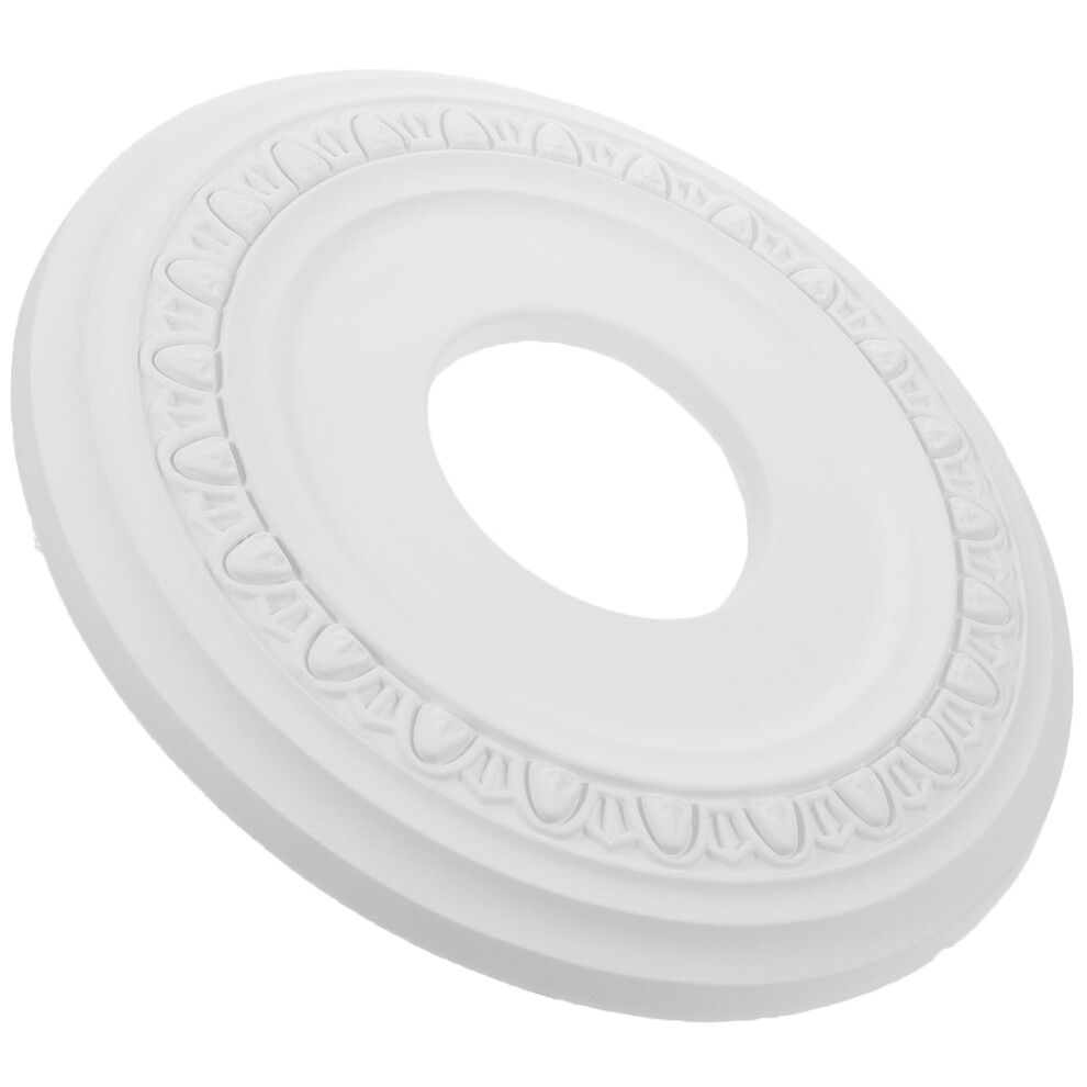 Mlins 12 Inch Ceiling Medallion Embossed Chandelier Canopy Light Fixture Mounting Plate Accessory 9065194461144