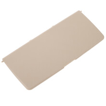Pare-soleil de voiture avec miroir de courtoisie intégré, housse de rechange pour miroir de maquillage, lisse et facile à nettoyer, décoration