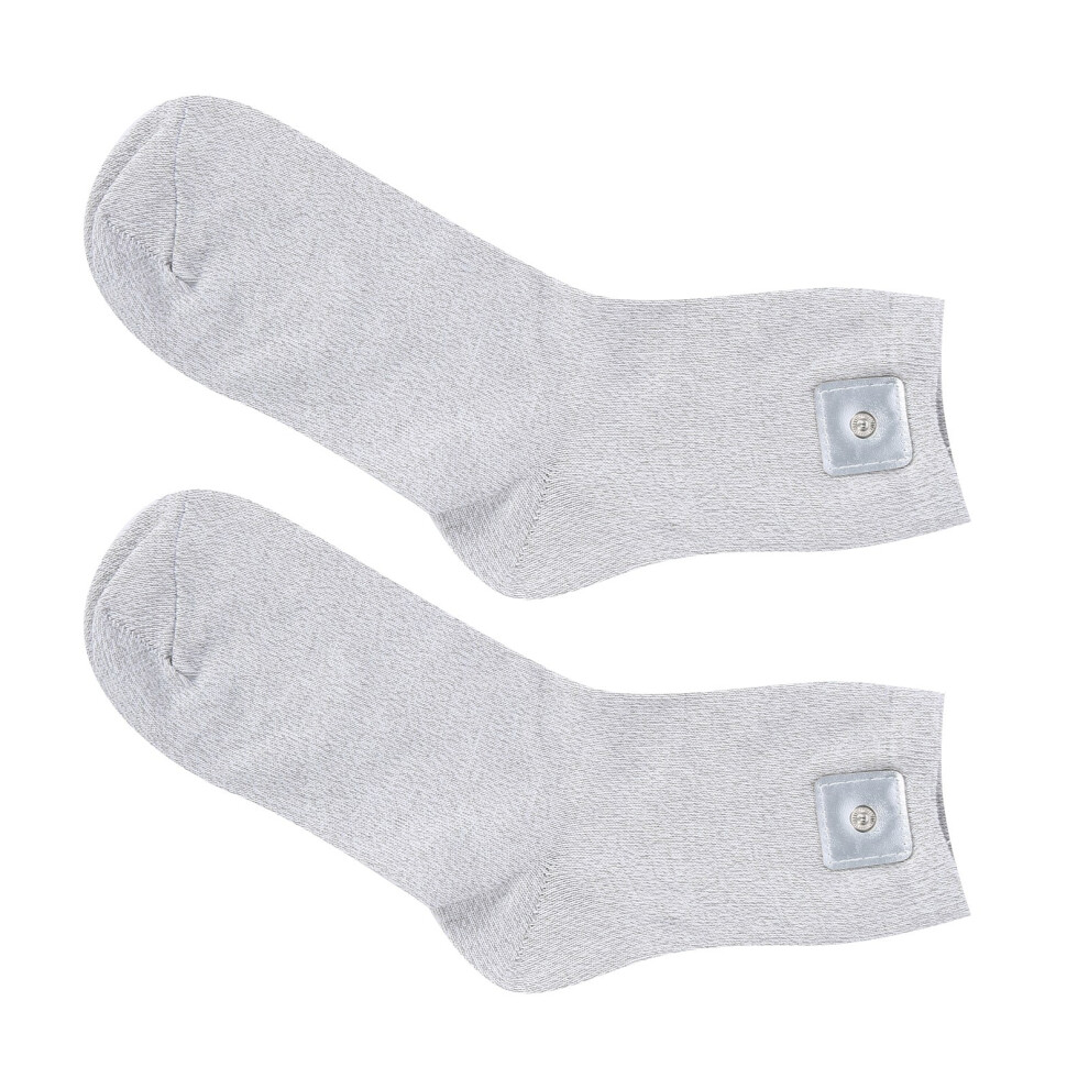 Silver/Light/Gray Conductive Knee Sleeve Electrode Kneepads For Tens Machine Physiotherapy Instrument