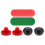 Air Hockey Pucks and Pushers Set Plastic 7