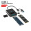 M.2 NVMe SSD Enclosure 10Gbps Type C USB 3.1 to SSD External Storage Box Support  TF Card Reader Direct Insertion 2