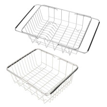 1Pcs Dish Drying Rack Rustproof Cutlery Drainer with Quick Drying Feature for Kitchen Counter