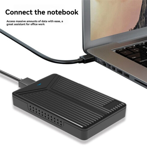 Caixa Externa para HDD SSD  de 2,5 Polegadas, Unidade de Disco Rígido  para USB 3.0, para PC e Notebook 1
