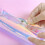 Transparent pencil case for girls, large size 4
