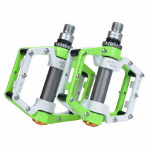 1Pairs Bike Pedals,Wide Platform Pedals Bicycle Accessories,Improved Pedal Contact Mountain Bike Pedals,Green