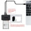 USB to /IDE Adapter  USB Hard Drive Cable Adapter for 2.5inch and 3.5inch  Solid State Disk EU Plug 7
