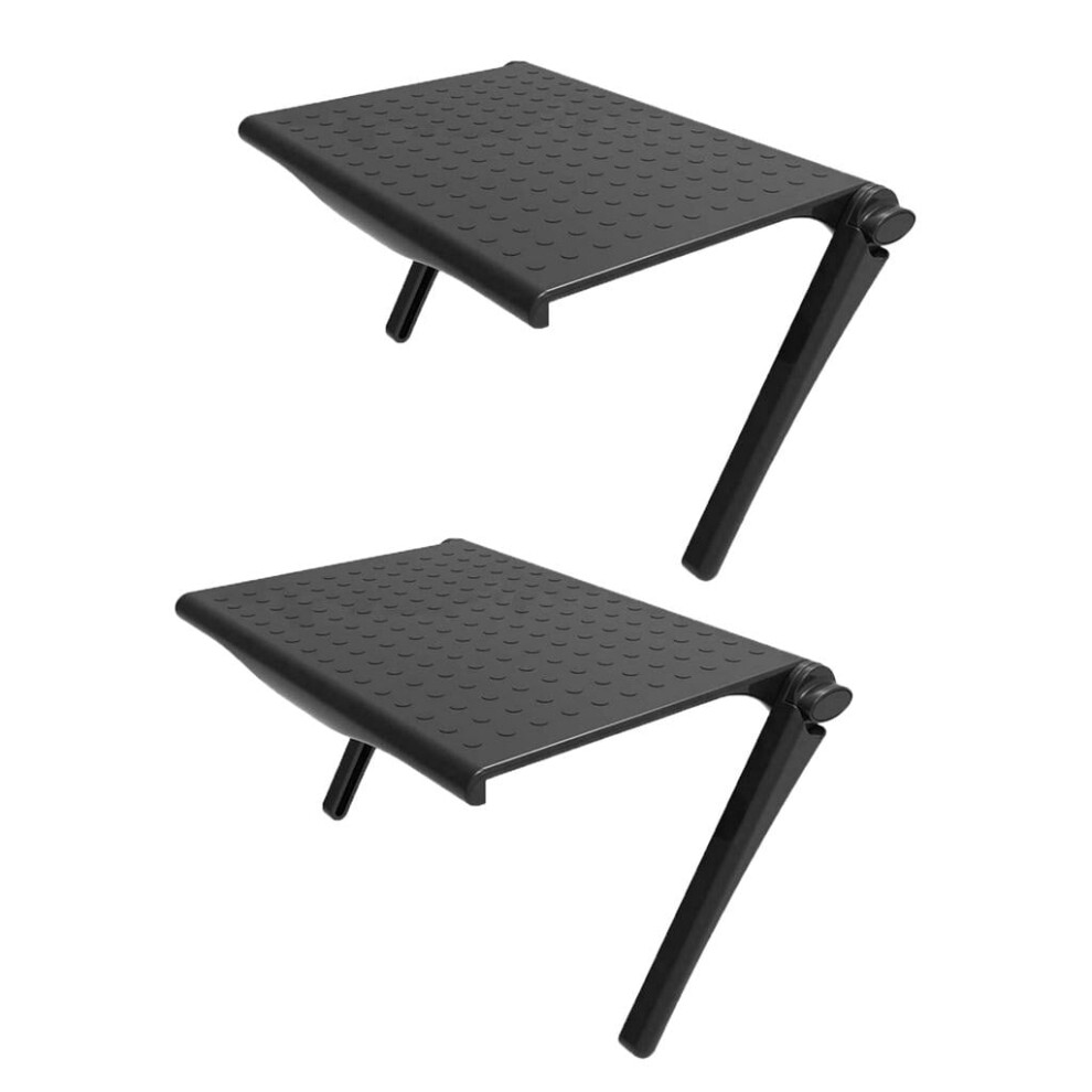 2Pcs Tv Wall Mount Desktop Computer Monitor Storage Bracket Stand Rack Mount Organizer 974856491520