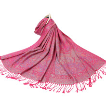 1. Embroidered Cotton Shawl With Fringe Trim Winter Wrap For Women Casual Outfit Multiuse Travel Accessory