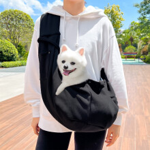 Durable Colorful Pet Backpack Carrier, Portable Dog & Cat Crossbody Bag with Thick Strap – 65x75cm, Compatible with Small Pets