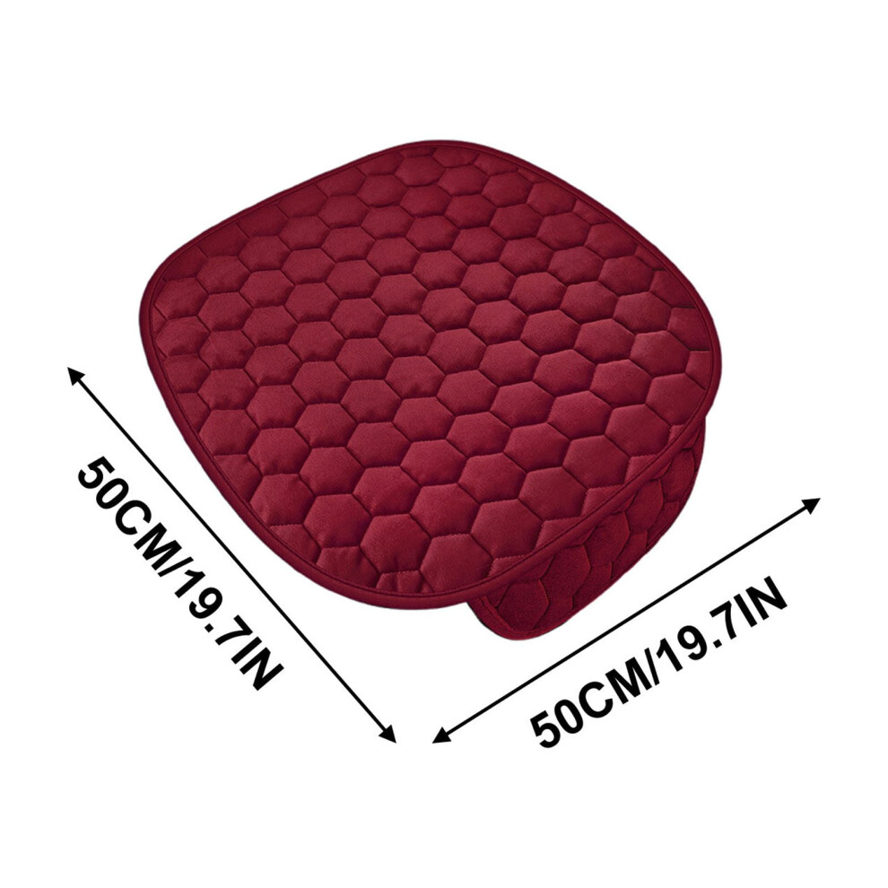 Car Seat Cushion Plush Non-Slip For Winter Comfort, Versatile Use In Cars & Suvs 9101399500780