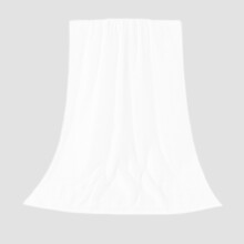 Serviette de bain 100 % coton pour adultes, extra large et épaisse, blanche, 140 x 71 cm (55 x 28 pouces).
