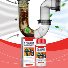 Déboucheur de canalisations puissant HJuyYuah, formule nettoyante multi-usages, pour cuisine, toilettes, évier et canalisations d'égout.
