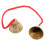 Tingsha Cymbals Brass Handheld Bells 1 Pair 1