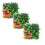 3/2/1 τεμάχια τεχνητά πάνελ τοίχου topiary hedge ιδιωτικού χώρου hedge screen uv προστατευμένο 1