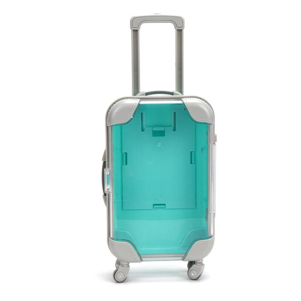 Mini Portable Suitcase Storage Box For Simulating And Storage Cosmetic