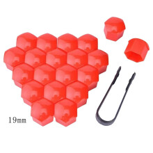 Car Wheel Lug Nut Caps, Universal Auto Parts Nut Protection Cover Tool Set Decorative Automotive Accessories Durable Dust Cap Cover