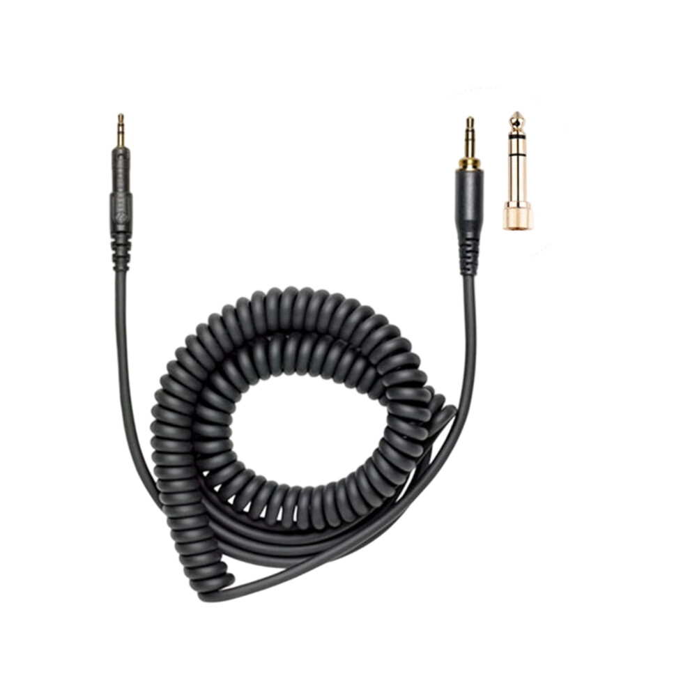 Portable Headphone Cable Cord Line Spring Coil For M50x M40x M60x M70x With 3.5Mm 9101399501046