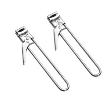 Ouvre-boîte en acier inoxydable avec poignée ergonomique 23 cm