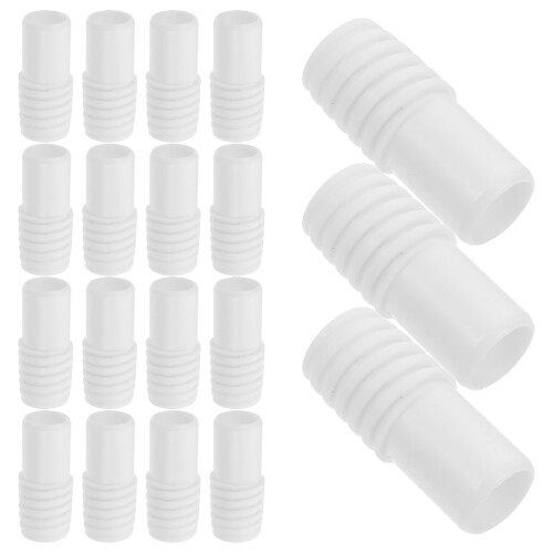 20pcs Broom Handle Threaded Connectors Replacement Broom Handle Adapter Extension Pole Adapter