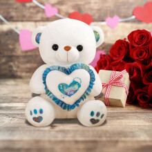 Valentine's Teddy Bear Plush Stuffed Animal 9 Inch