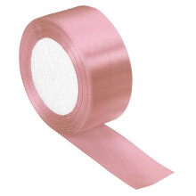 25 Yards 1.5" Satin Ribbon Rolls for Crafts, Hair Bows, Gift Wrapping, Wedding & Party Decor – Compatible with DIY Projects