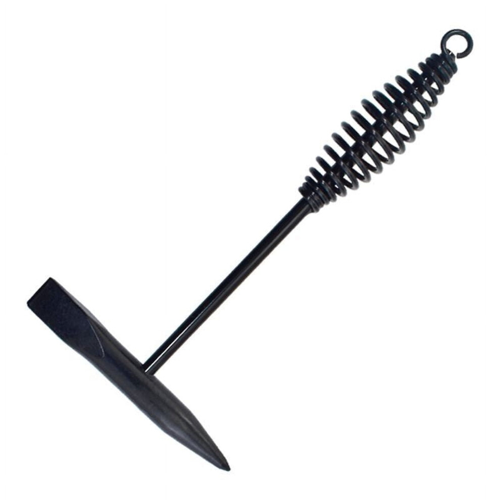 Welding Hammer With Coil Spring Handle,Wire Brush Wood Handle,Cone And Vertical Chisel Welding Chipping Hammer 9087558643805