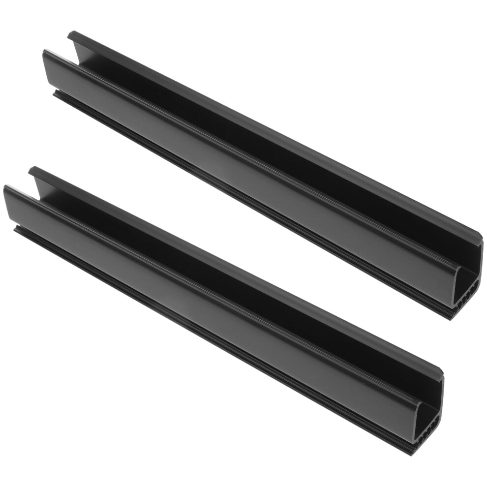 Golf Cart Windshield Clips Plastic 2 Pcs Black 9422877585489