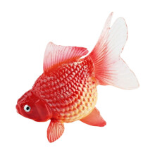Realistic Fake Goldfish Decoration for Aquarium & Pond – Floating Plastic Goldfish, Yellow/Red, Compatible with Home Decor