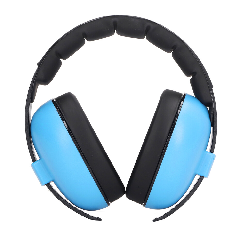 Baby Ear Muffs For Hearing Protection Abs Sponge Noise Reduction Unisex Kids Blue