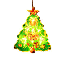 Christmas Window Hanging Lights – Decorative Acrylic, Reusable Festive Decor, Compatible with Windows