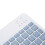 Ultra Slim Portable Wireless Tablet Keyboard for IOS, Android, Win, OS X - Mist Blue 8