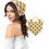 Lenço de crochê floral estilo bandana (1 peça) 1