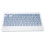 Ultra Slim Portable Wireless Tablet Keyboard for IOS, Android, Win, OS X - Mist Blue 9