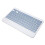 Ultra Slim Portable Wireless Tablet Keyboard for IOS, Android, Win, OS X - Mist Blue 11