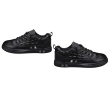 Herren Freizeit atmungsaktive rutschfeste Sneaker Schwarz Größe 41
