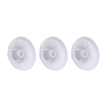 3 Pcs Hot Stable Performance Pen Holder 6.5X6.5cm White