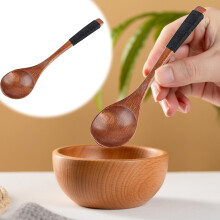 Wooden Honey Spoon 6.3 inch 12 pcs